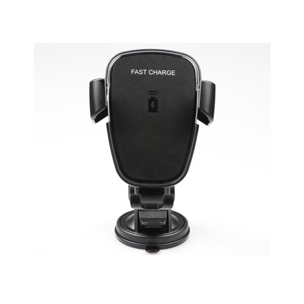 2018 Shenzhen 10W fast charger with holder qi standard usb cell phone wireless car charger for Samsung IPhone