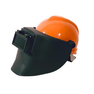Casco de soldadura de chapéu duro Mascara de proteção de escurecimento autom