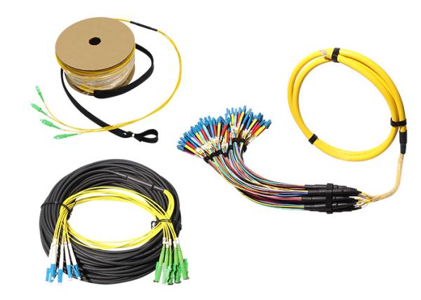 24 48 Core G655 Fiber Optic Patch Cord SC LC Cable Assemblies