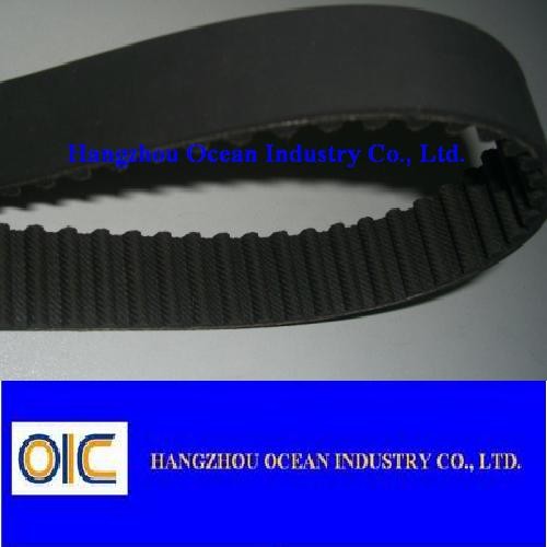 Long Lasting Black Rubber Transmission Belt for Industrial Machinery