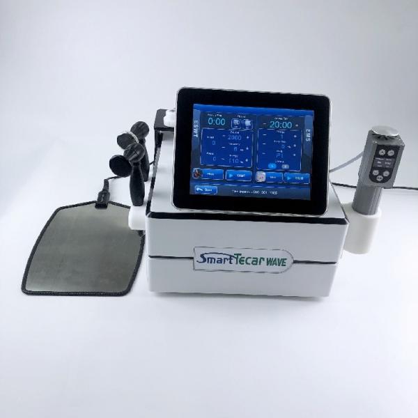 200MJ Shockwave Tecar Therapy Machine For Ankle Sprain Low Back Pain