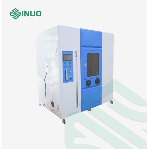 UL1581 Compliant Flammability Test Chamber with Adjustable Flame Angles and 1100°C Temperature Range for Flame Testing Equipment