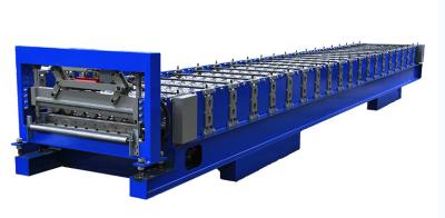 Full Auto de aço laminado a alta temperatura corrugou o telhado que faz a alta velocidade da espessura da máquina 0.3-0.8mm