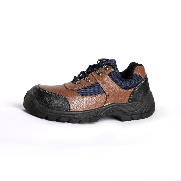 EU 36-47 Low Cut Safety Shoes With Metal Upper Microfiber Leather Mesh Safety Shoes