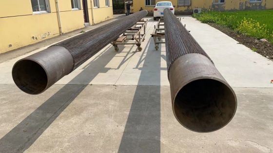 Welded Steel Pipe DELLOK Компрессор воздуха Механические длинноугольные газовые охладители