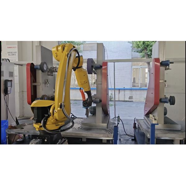 Automation Robotic Polishing Machine For Aluminum Alloy Appliance Handle