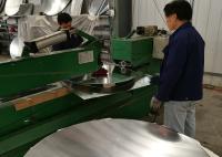 Modere H14/H24 la placa redonda de aluminio 2.6m m de 1000 series densamente para las señales de peligro del tráfico