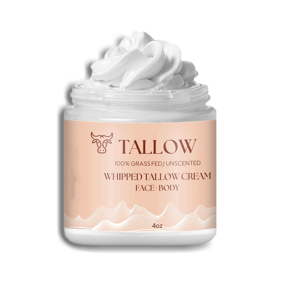 OEM ODM Brand Skincare Products: Whipped Beef Fat Moisturizing Soothing Skincare Facial Body Moisturizing Cream Fragrance