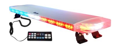 Slim Emergency Warning Police LED Light Bar With Traffic Advice High Durability