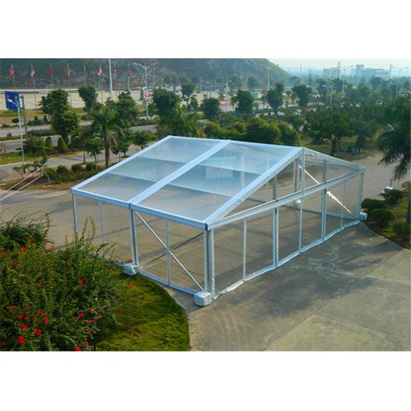 Big Outdoor Luxury Wedding Party Tent / Clear Marquee Tent 3-50m Width