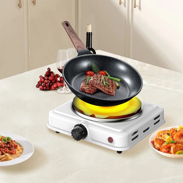 High Quality 1000W Single Burner Electric Cooking Stove Wholesale Coil Hotplate Hot Selling Household Counter Top Installation