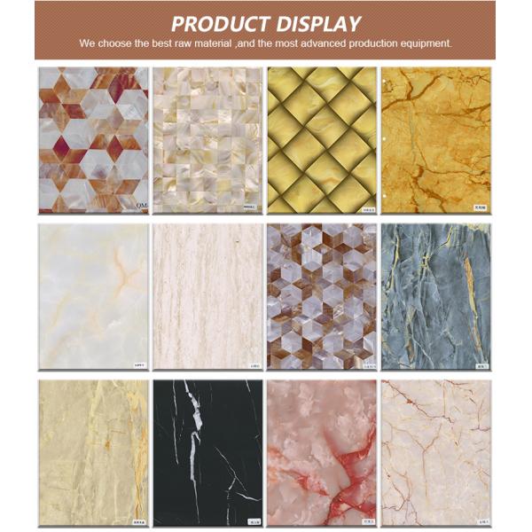 Interior PVC Wall And Ceiling Panel Waterproof UV Board PVC Sheet