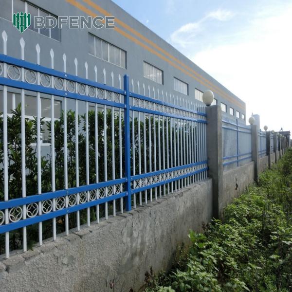 Anti-Theft Tubular Steel Fence Secure Perimeter