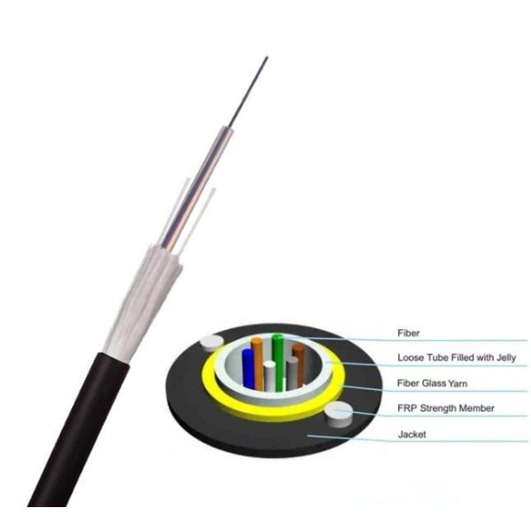 OEM Length GYFXTY Glass Yarn Armored Optical Cable Uni Loose Tube Fiber Cable
