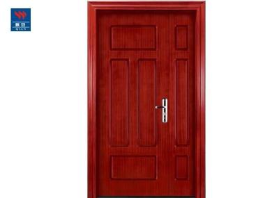 Portas avaliados da sala de aula da escola do fogo interior de madeira à prova de fogo da porta dobro da sala do escritório da porta