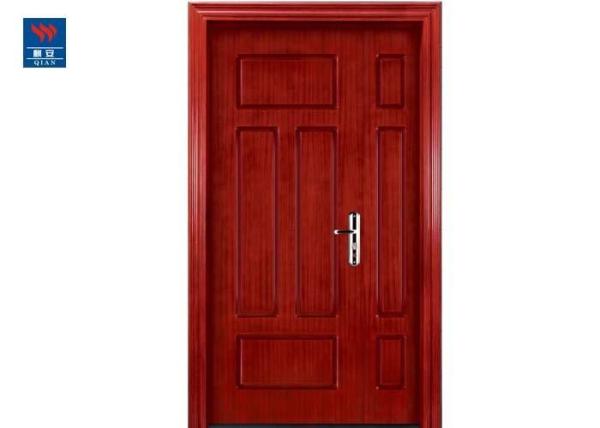Portas avaliados da sala de aula da escola do fogo interior de madeira à prova de fogo da porta dobro da sala do escritório da porta