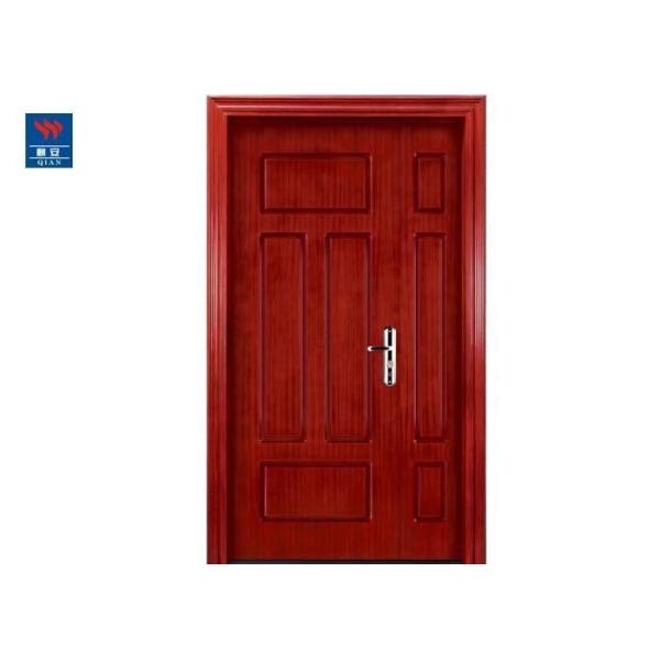 Portas avaliados da sala de aula da escola do fogo interior de madeira à prova de fogo da porta dobro da sala do escritório da porta