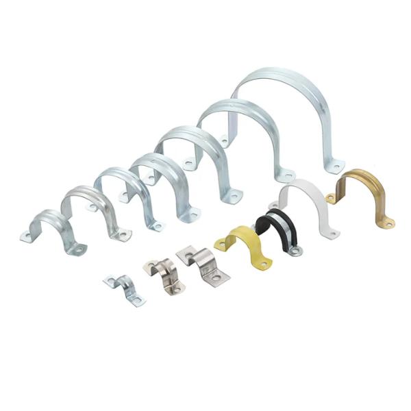 Galvanized 304 Stainless Steel Saddle Pipe Clamp Metal U Type Hose Clamp