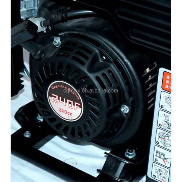 220v 230v Single Phase Recoil Start Petrol Generators 5000w Open Frame Inverter Generator
