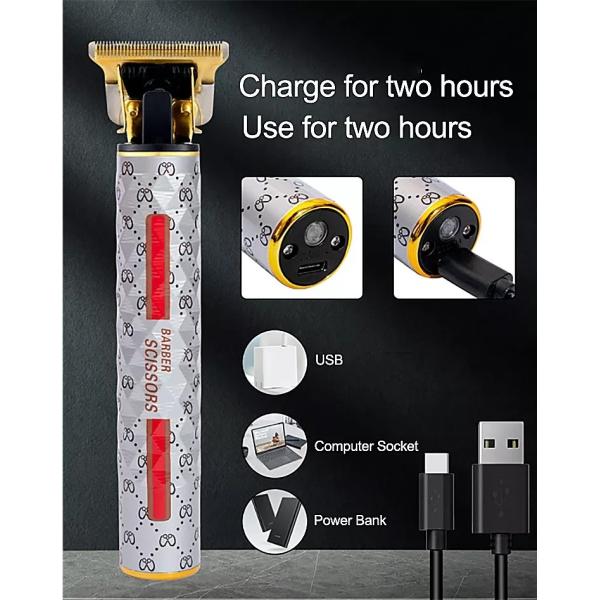 Водоустойчивая машина 10W триммера вырезывания волос с малошумным лезвием t