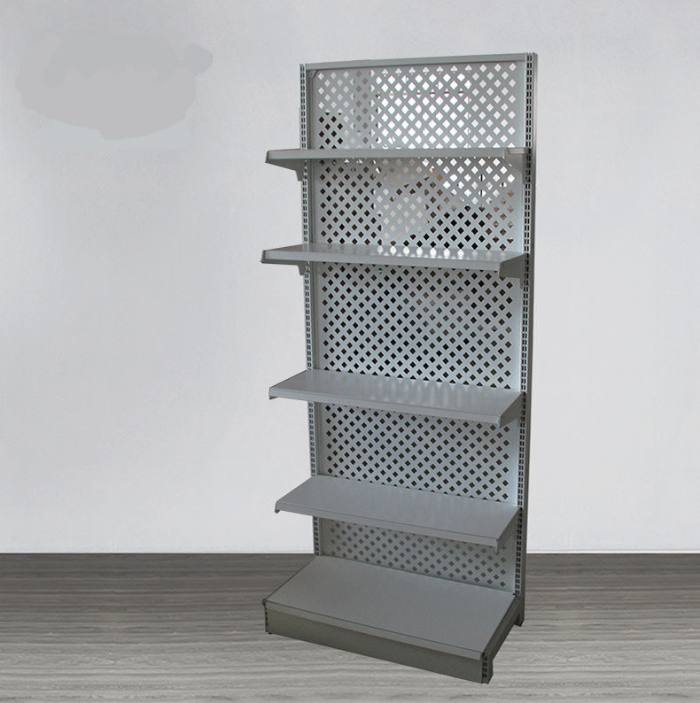 Supermarket Gondola Shelving Heavy Duty Metal Racks for Displaying Wiper Display Rack