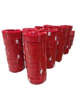 Couleur rouge Polyuréthane V-Belt 88 A Dureté de la côte pour la transmission mécanique