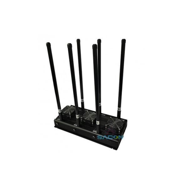 100W 6 Channels 3G 4G Signal Jammer with 150m Range for Prisons and Conference Rooms