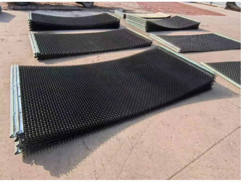 65Mn Manganese Steel Crimped Wire Mesh with 0.5mm-10mm Wire Diameter for Industrial Filtration and Screening