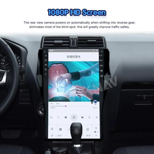 16 дюймовый сенсорный экран для 2018-2022 Toyota Prado 128G навигация GPS мультимедийный проигрыватель беспроводной Carplay