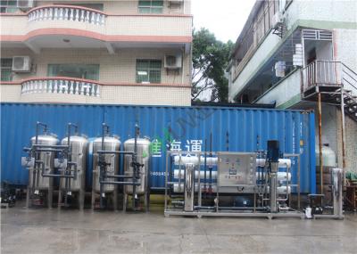 Equipamento industrial da purificação de água da dessanilização da água da osmose reversa SUS304