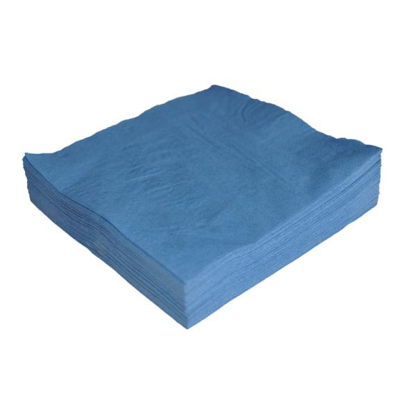 120 serviette de papier bleue de couleur de soleil du compte 2Ply pour le