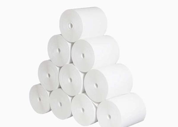 100 Raw Wood Pulp OEM Thermal Roll 80mm For Credit Card Machines