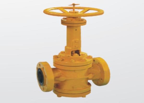 Rising Stem Trunnion Ball Valve Casting CS SS Material Dual Stem Guides