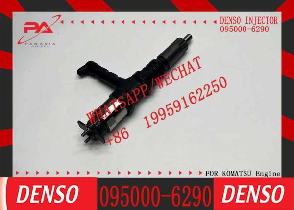 China new manufacture Diesel Fuel Common Rail Injector 095000-6290 for KOMATSU SAA6D170E-5A 6245-11-3100