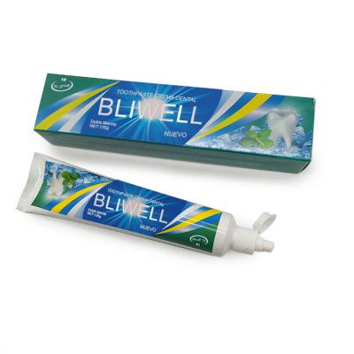 Agente anti-bacteriano personalizado Toothpaste do OEM do dentífrico sensível natural da goma 100G