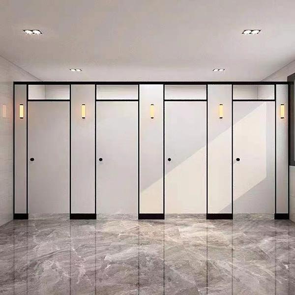1510 X 2440mm Commercial Restroom Partitions Phenolic Compact Laminate