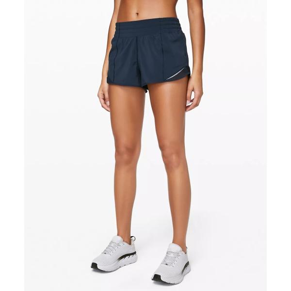 Морщинка шортов женщин Dacron бежать анти- с карманами