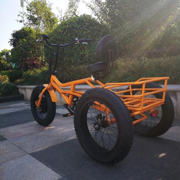 Black Color Electric Assist Mountain Bike Displacement < 110cc Leather Saddle / Grip