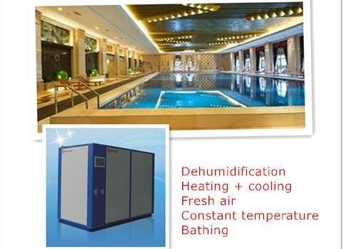 Multifunctional 13KW Swimming Pool Heat Pump COP More Than 4.4
