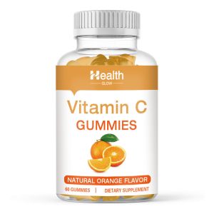 60ct Oem Gummies Vitamin C Natural Orange Flavor For Adult Immune Defense