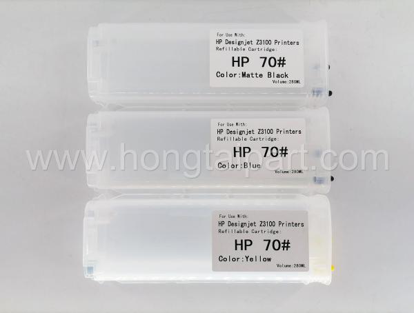 12 blocos da impressora vazia Ink Cartridge For 70 DesignJet Z3100 280ml