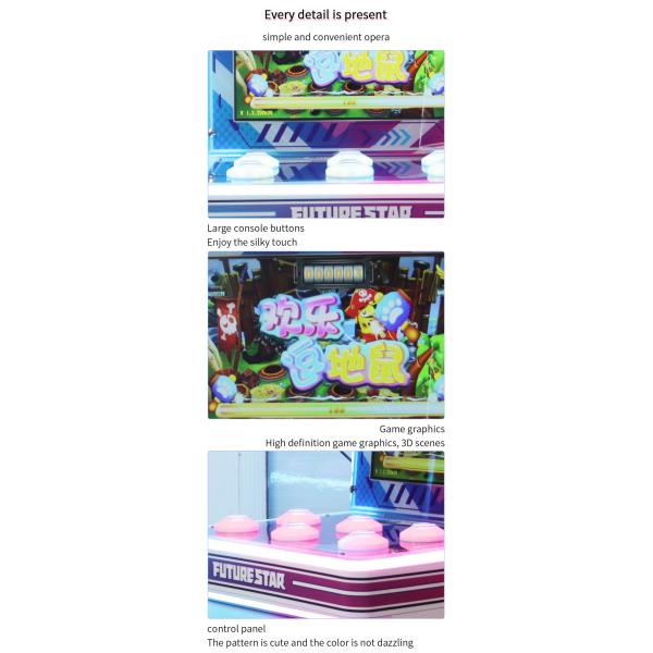 The Latest Model Of Button Games For Children'S Coin Operated Game Machines Sells Well In Multiple Game Scenes