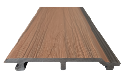 Eco Friendly Recycled WPC Wood Plastic Composite Cladding 156x21mm