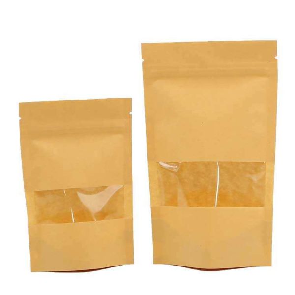 Durable Laminated Stand Up Packaging Pouches With Ziplock And Spout Designed For Packaging Snacks Candy Coffee Tea Dry Food And Powder Products