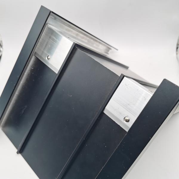 Modern Aluminium Corner Joint For Villa Balcony Door Opening Cover