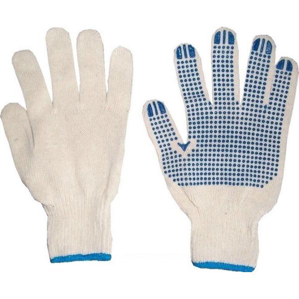 PVC Dotted Cotton Gloves, PVC Dotted Gloves