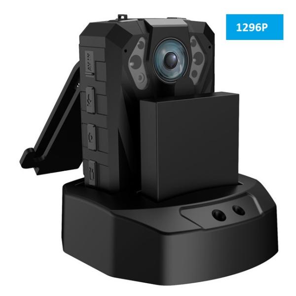1296P 140°field HD Police Wearable Camera with Infrared Night Vision , waterproof