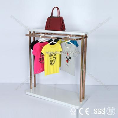 Eco material paper t shirt display,garment display rack,cloth display