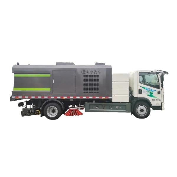 Electric Pressure Washer Truck for Custom's Requirement Energy Type Pure Electric and Cleaning