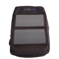 Mochilas com painel solar com fecho USB resistente a água